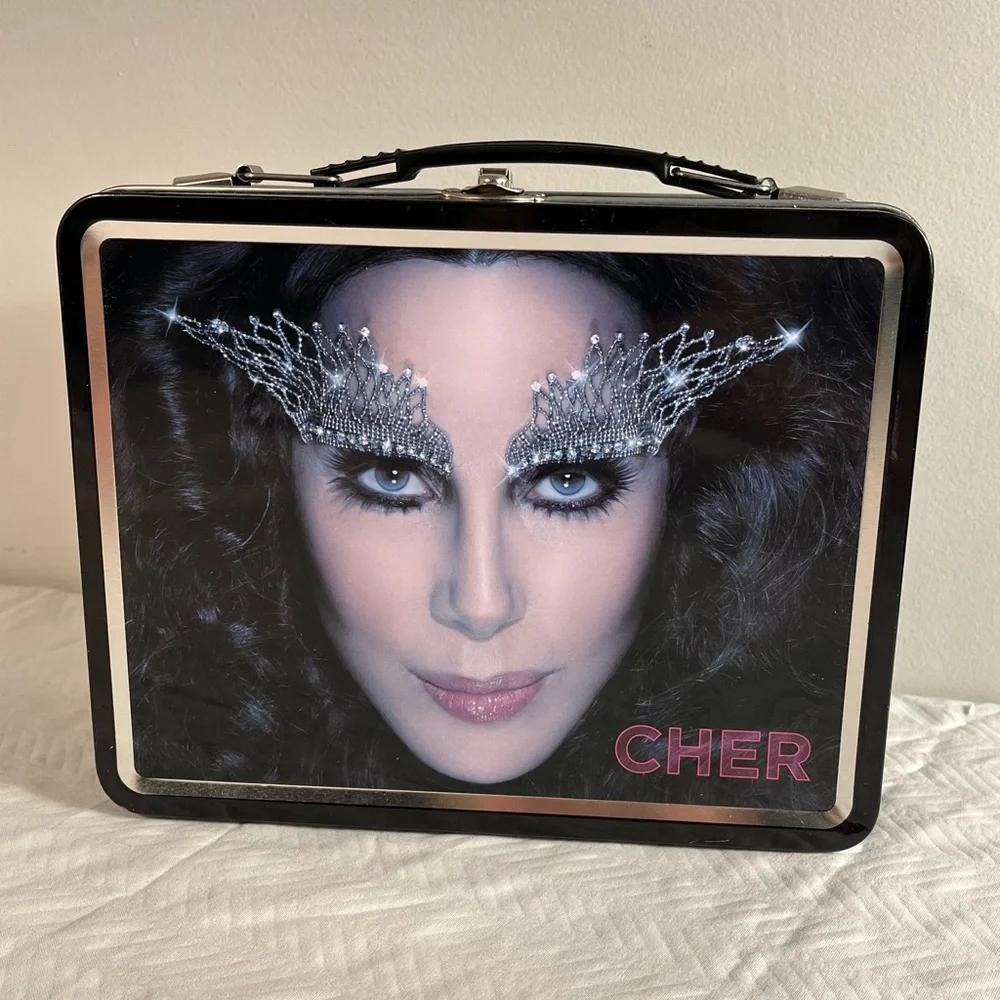 RARE Cher Metal Lunchbox Dressed To Kill Collectible Tour Merchandise